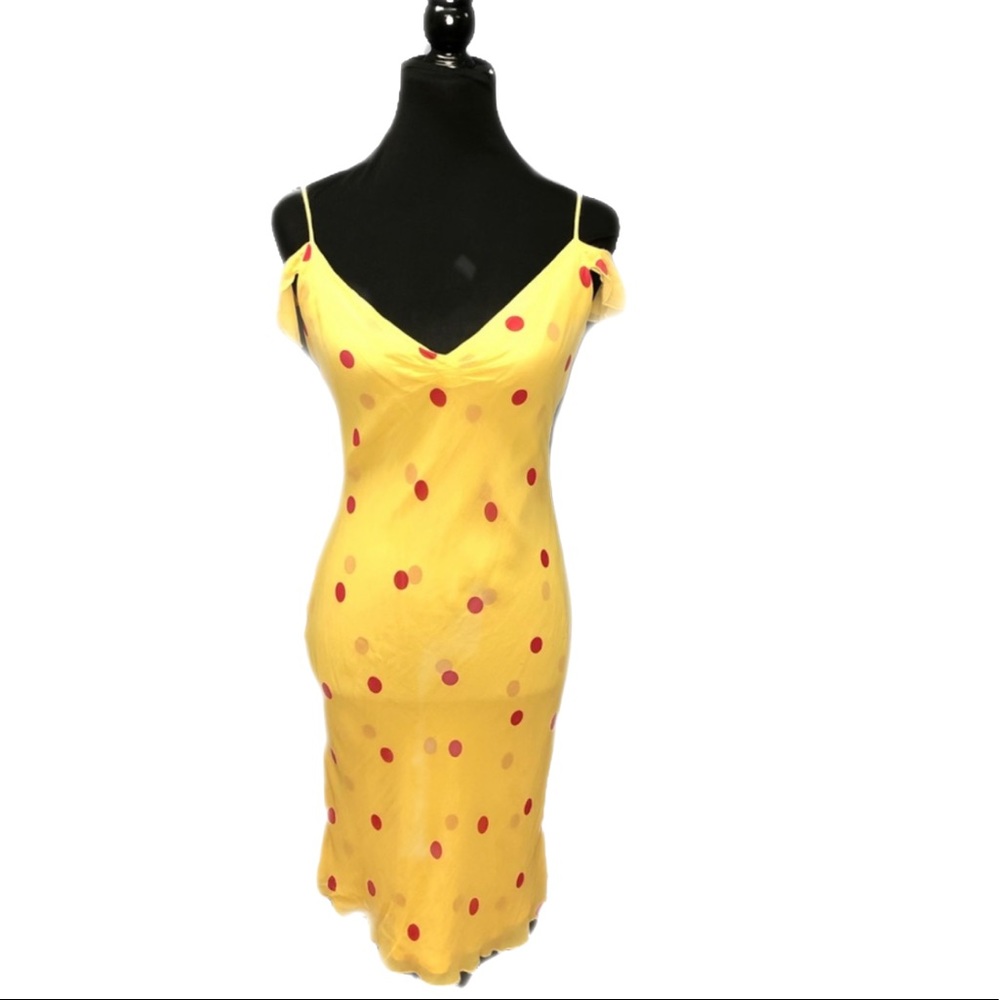 Hugo Buscatti- 100% Silk - Polka dot dress